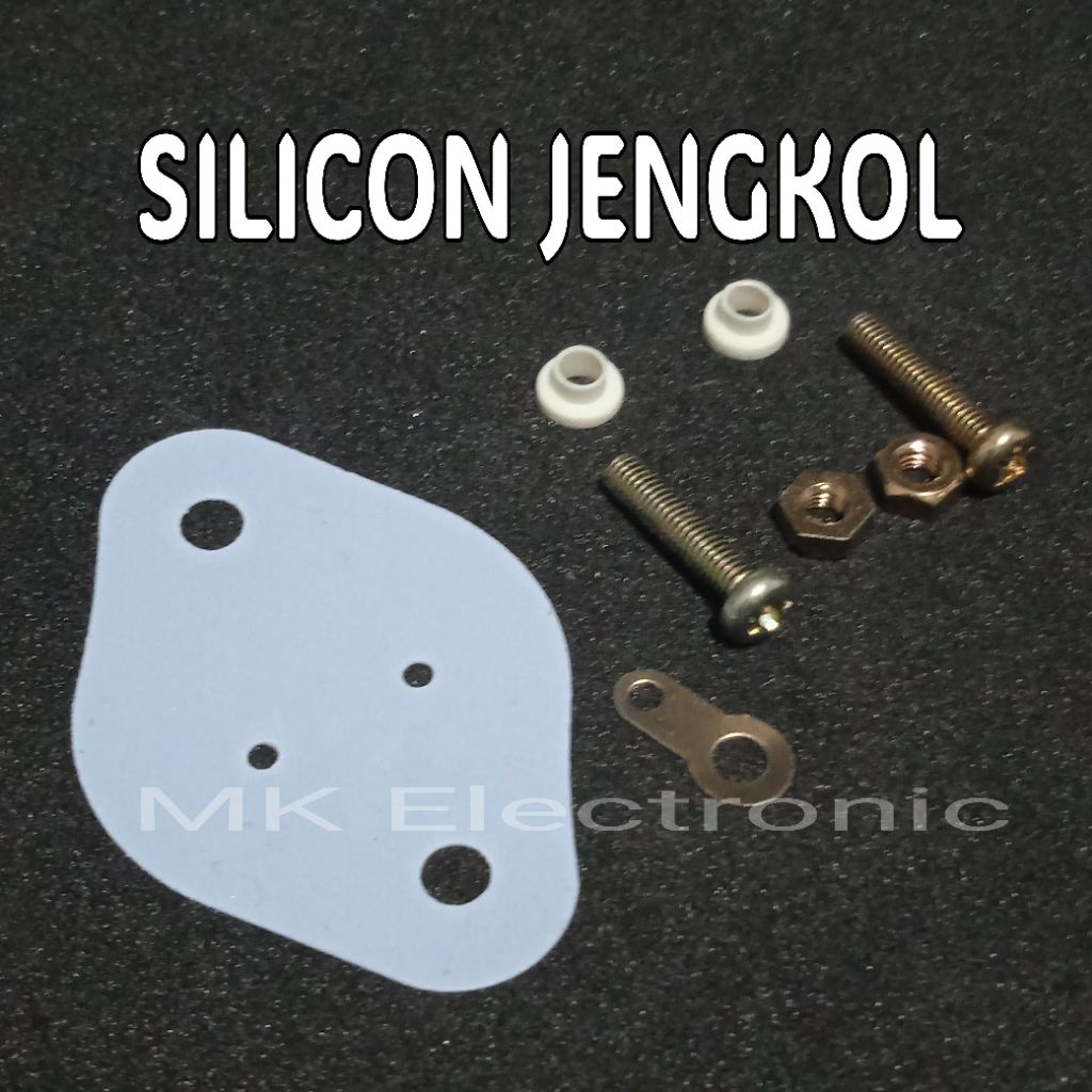 Isolator transistor type TO3 jengkol karet isolator transistor jengkol