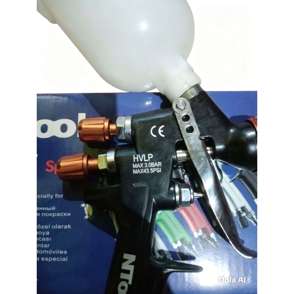 Spraygun Ntools Mini 888 nozzle 1,2