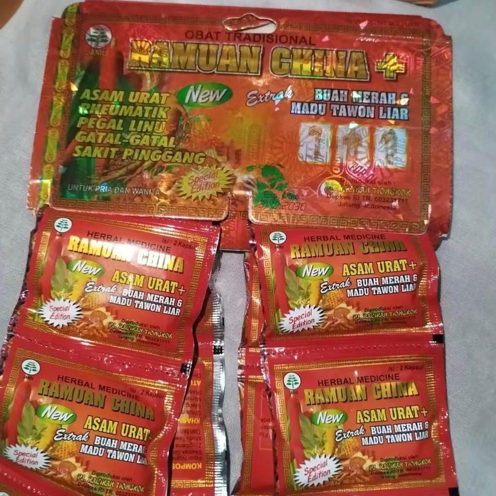 RAMUAN CHINA ASAM URAT
