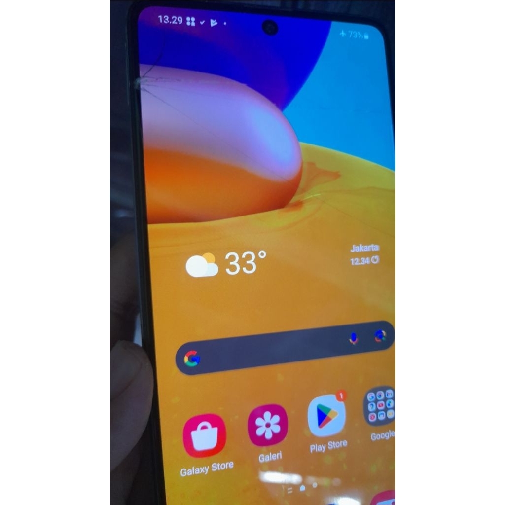 Samsung a71 second normal murah