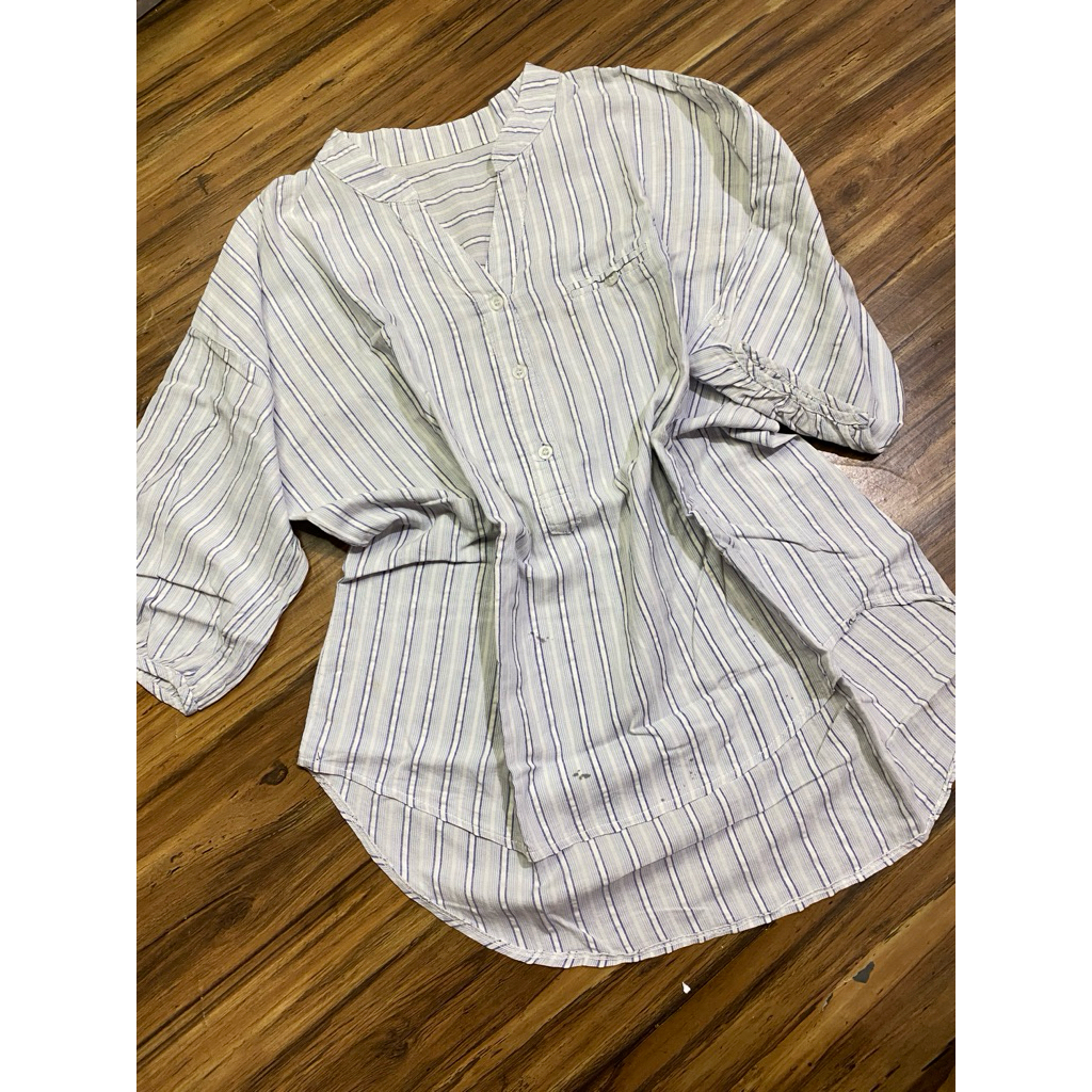 blouse baby blue