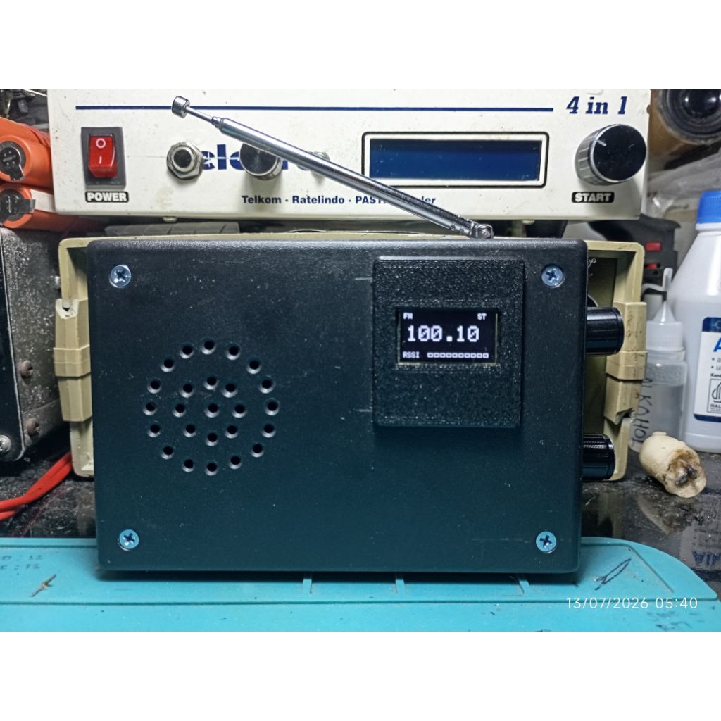 Radio portable Tuner FM PLL chip DSP si4734