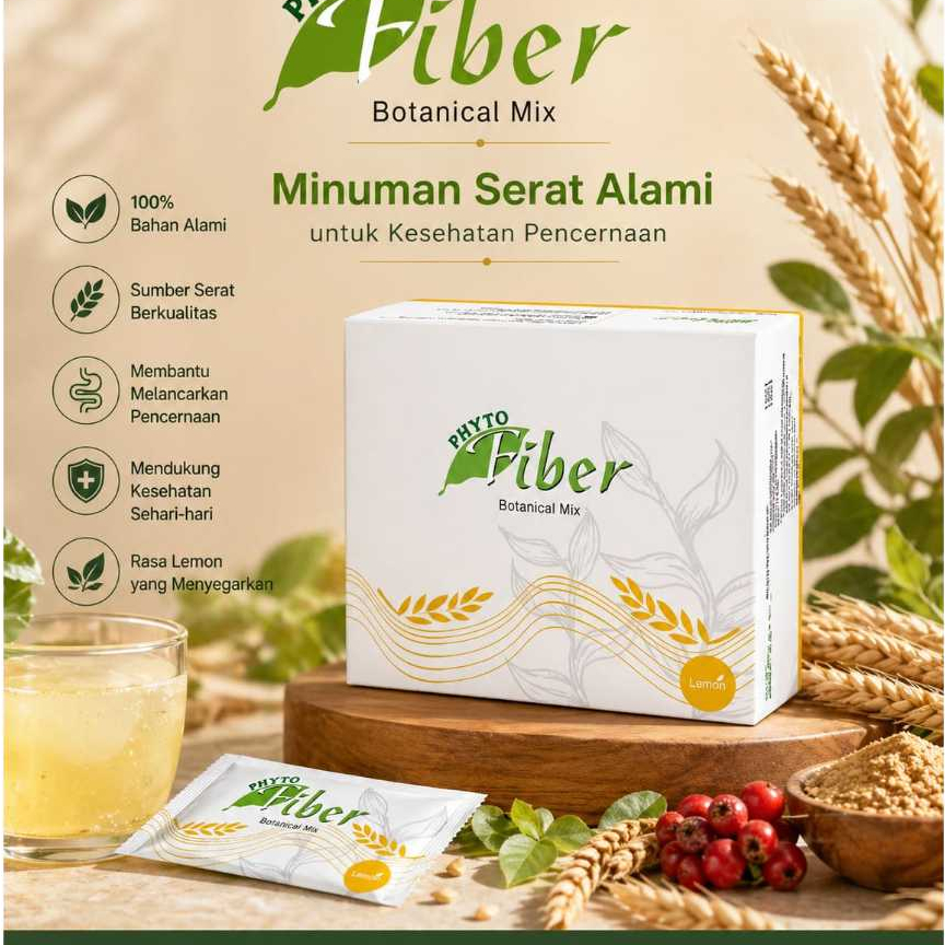 FIBER SERAT PHYTO FIBER 15sc Original 100%