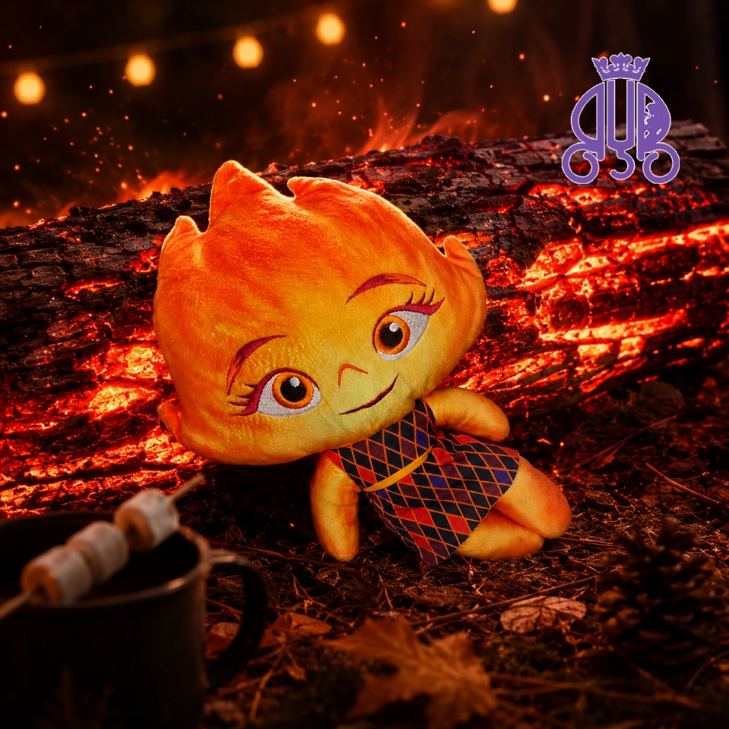 Boneka karakter Ember Elemental Disney Pixar