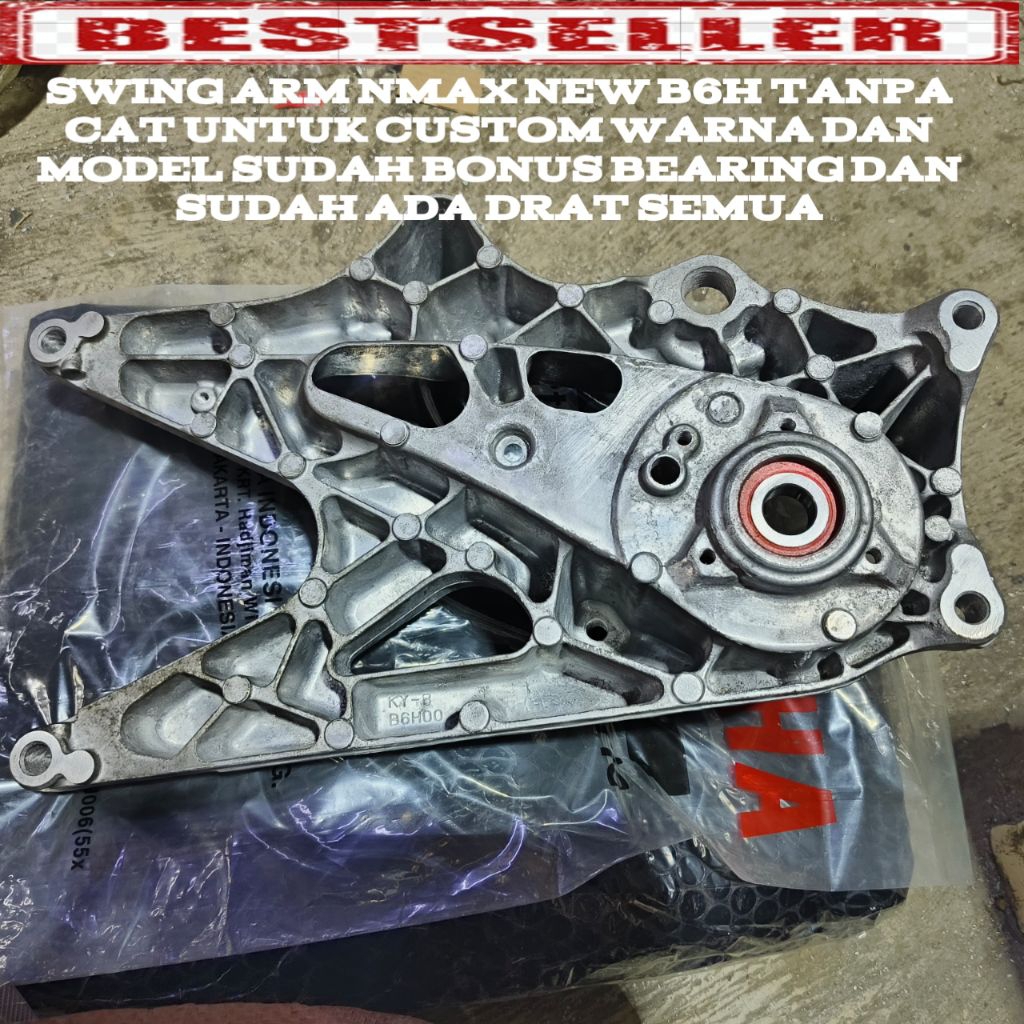 B6H UNTUK CUSTOM WARNA SWING ARM LENGAN AYUN NMAX NEW AEROX 155 DUDUKAN PEGANGAN KNALPOT AREM SWINGA