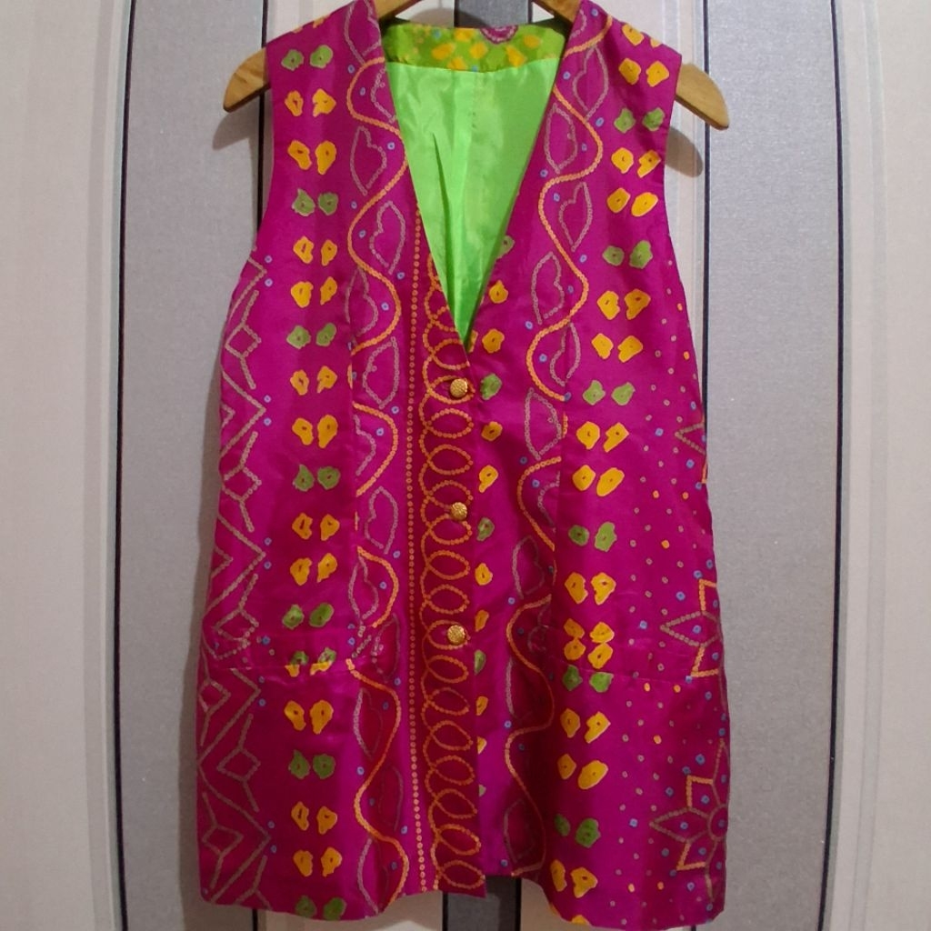 Outer batik/jumputan