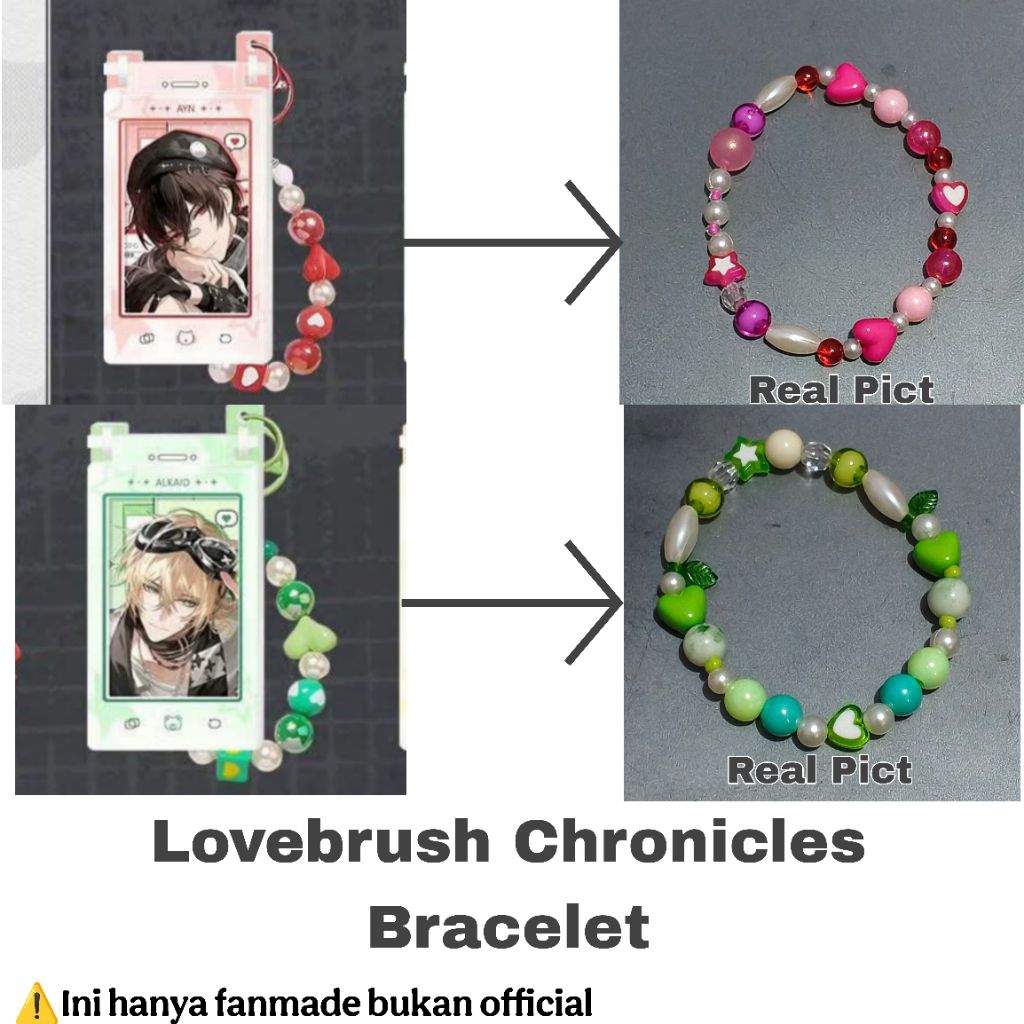 [FANMADE] Lovebrush Chronicles/For All Time Bracelet