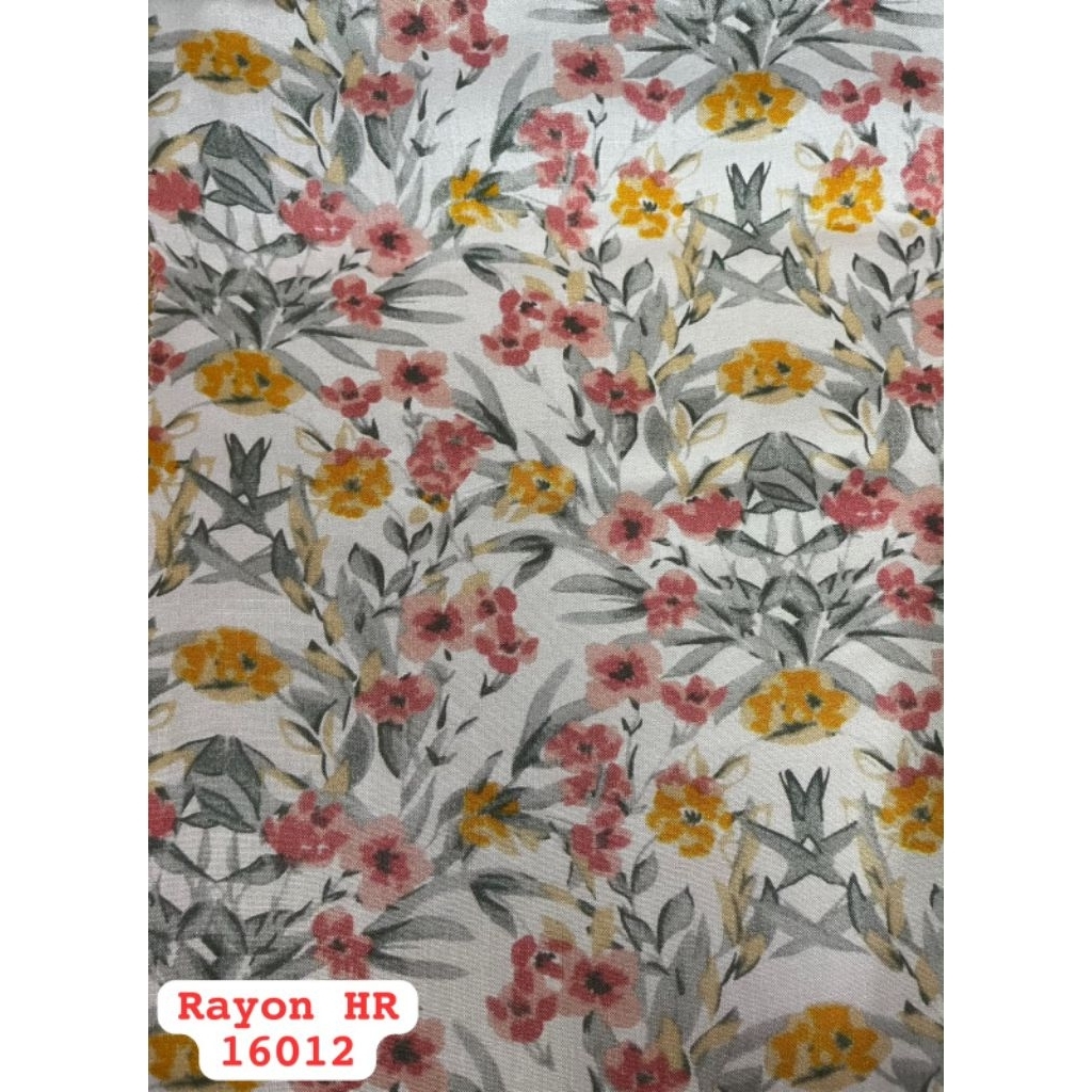 Kain Rayon Premium Motif Terbaru | Kain Rayon | Kain katun Rayon | Rayon Premium