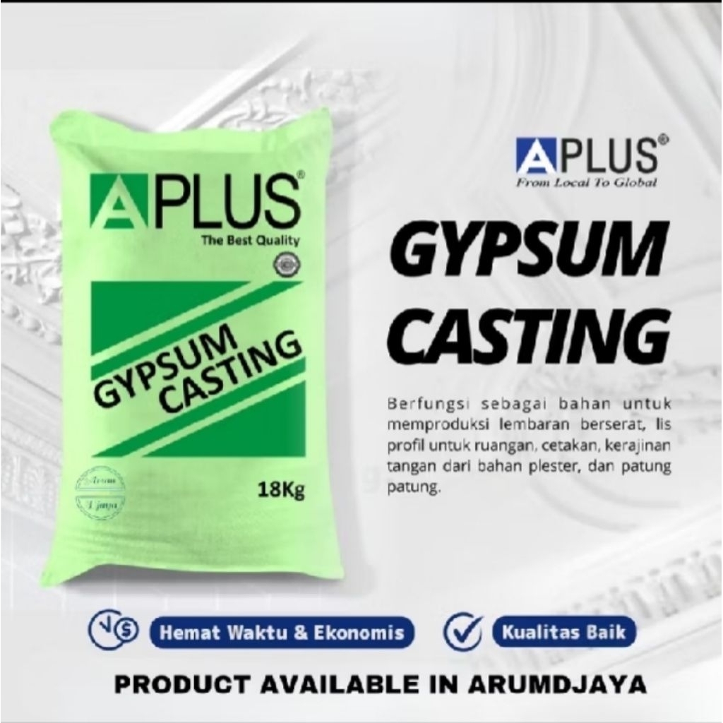 Gypsum APlus Casting - Semen Gypsum A plus Gipsum