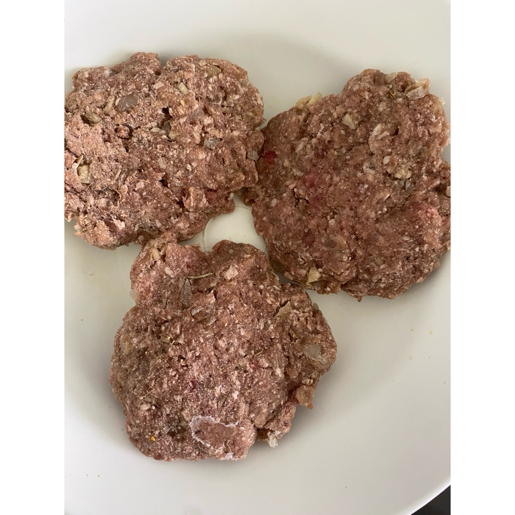 patty burger homemade