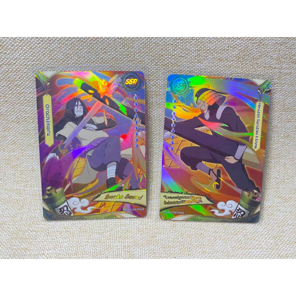 CCG NARUTO KAYOU CONNECTED ART OROCHIMARU HIRUZEN | 1 Set