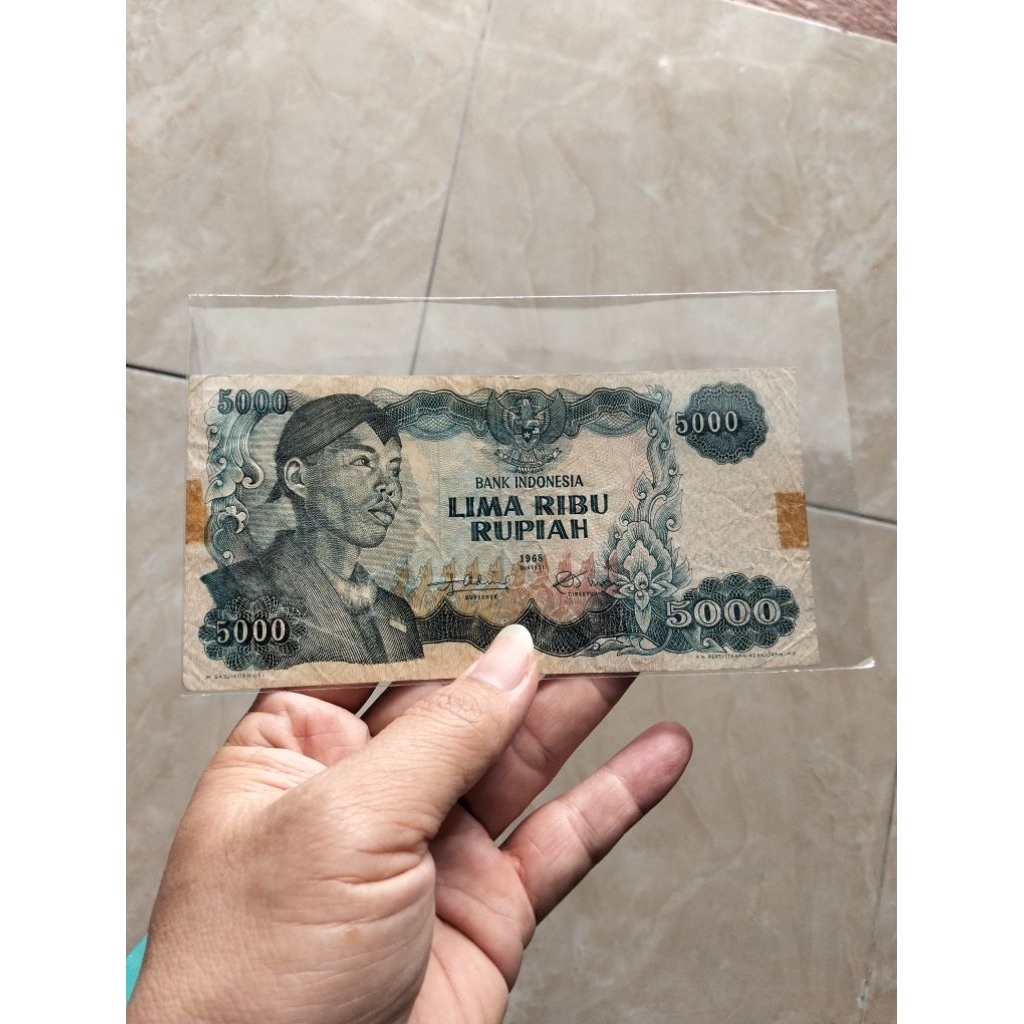 5000 Sudirman 1968 rp5000 Soedirman murah ekonomis