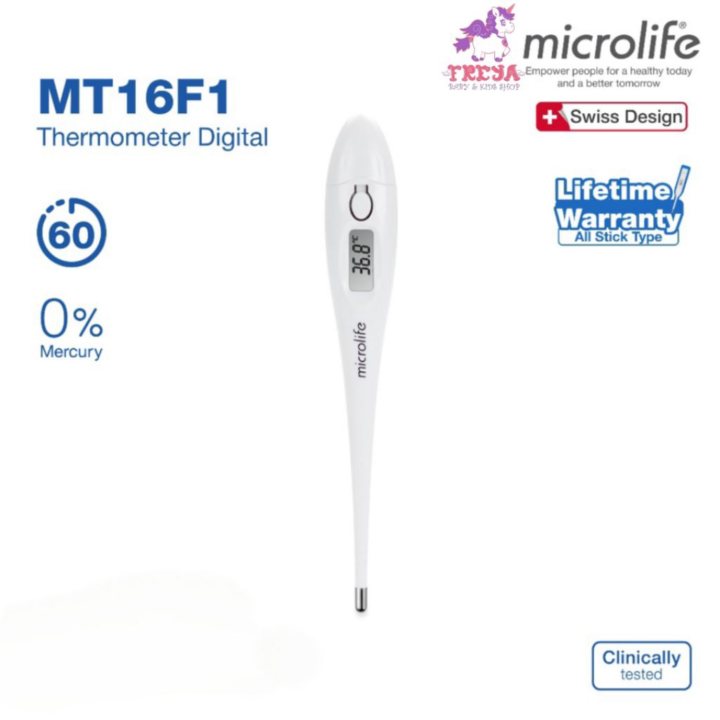 Microlife - Digital Thermometer MT16F1 | Termometer Pengukur Suhu Badan