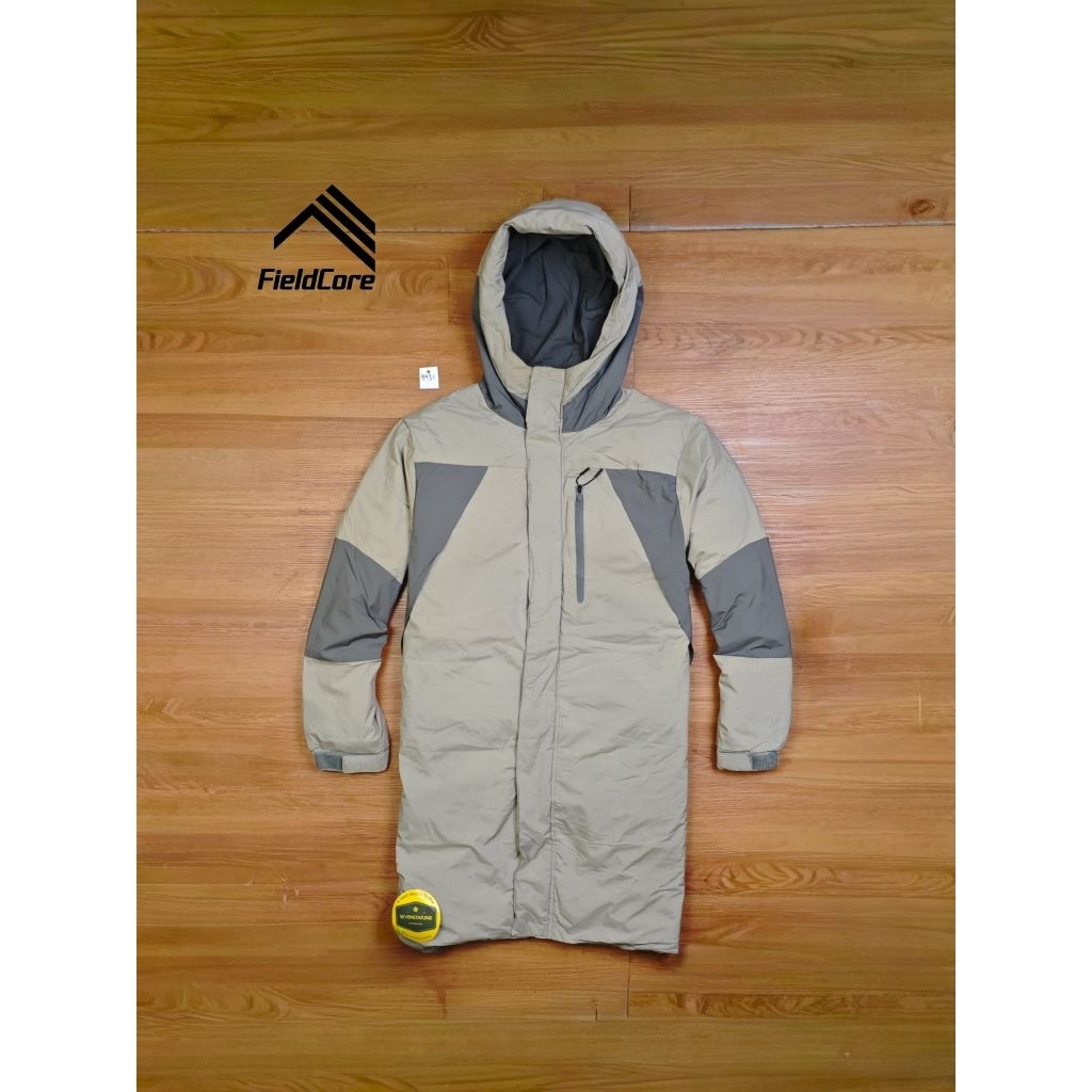 fieldcore puffer padded winter long jacket