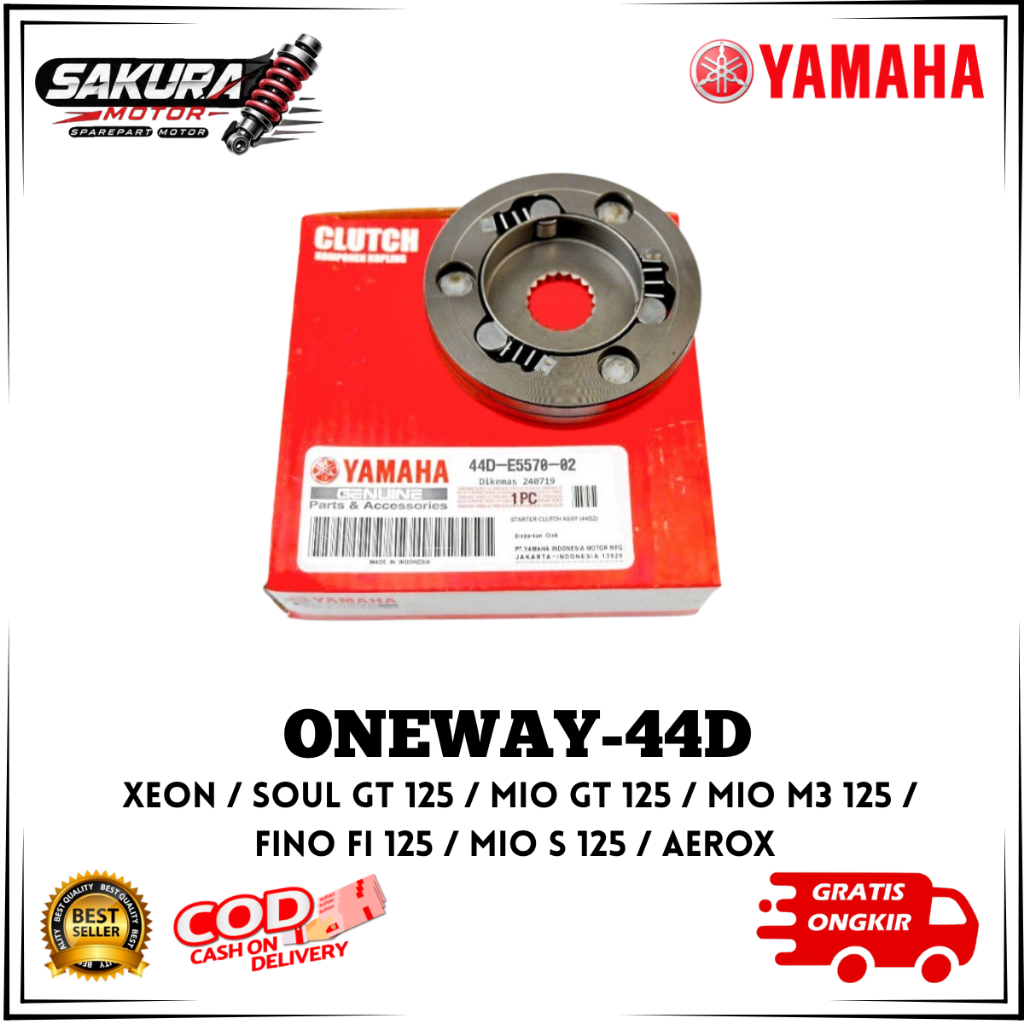 One Way Yamaha Xeon GT 125  / Aerox 44D-E5570-02