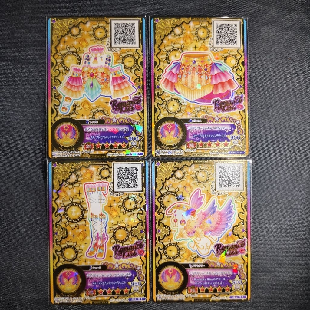 Aikatsu Stars Mahiru Daylight Festival Coord Roulette Neptune SPR Star Premium Rare