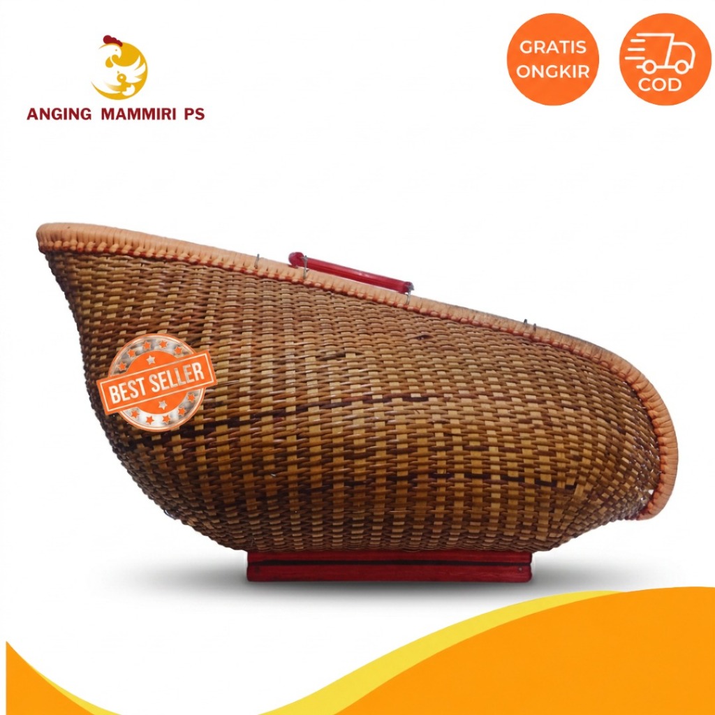 TAS KISO ROTAN AYAM BAGUS DAN BARU