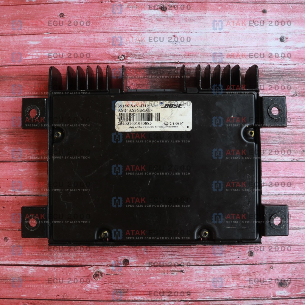 AMP Audio Amplifier Honda Odyssey 2.4L K24A BOSE 39186S3NJ210M1 Radio Amplifier ASSY 39186-S3N-J210-