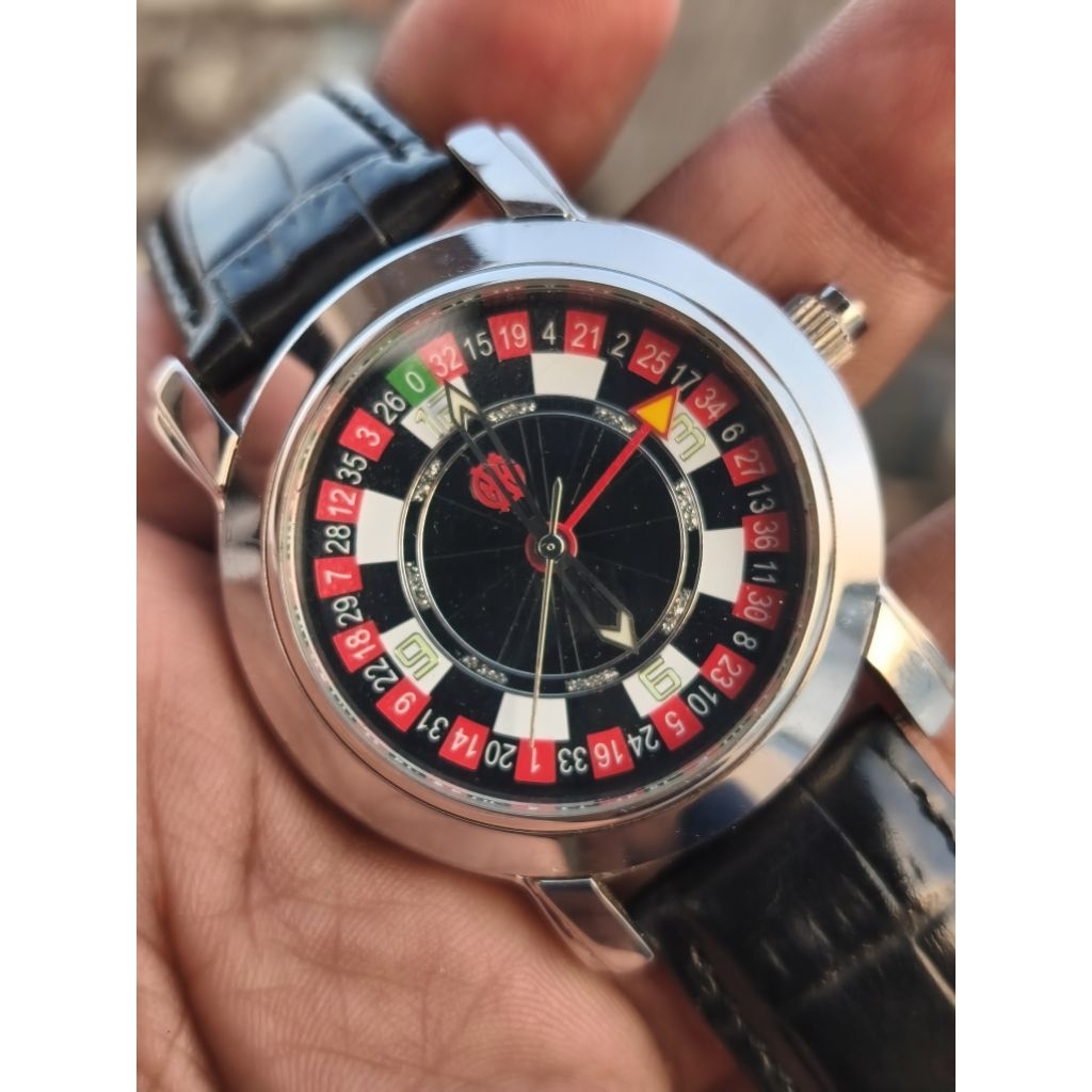CASINO WATCH ROULETTE ACTIVE - EXTREMELY RARE