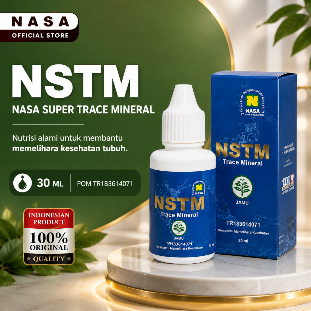 Nstm nasa original 100% - Nstm nasa original mata - Nstm mata - Penambah imun tubuh - Multivitamin