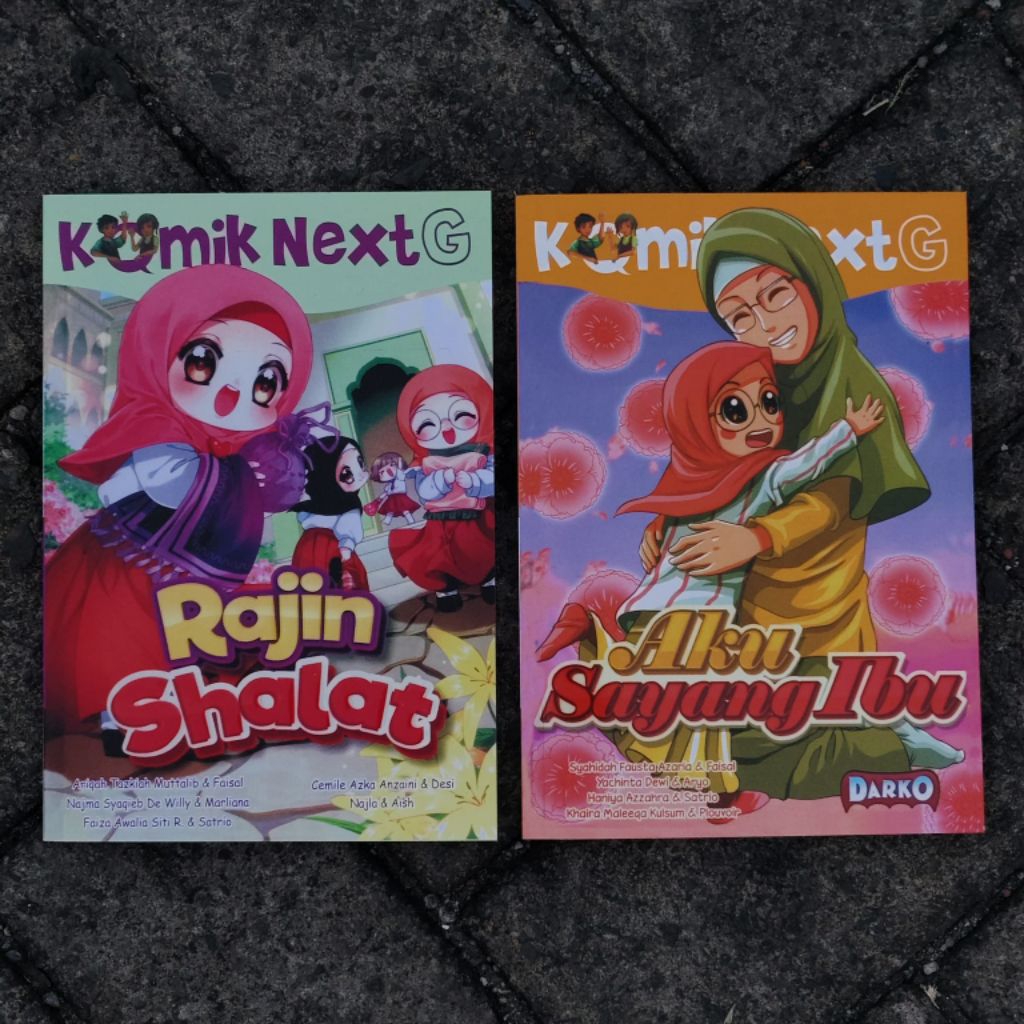 ( OBRAL ) PAKET 2 BUKU KOMIK ANAK ANAK // KOMIK ISLAMI // RAJIN SHALAT // AKU SAYANG IBU // BUKU BAC