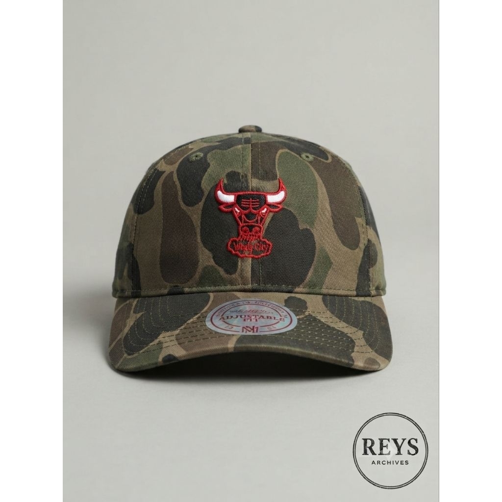 Topi Mitchell & Ness Chicago Bulls Camo Hardwood Classics Original