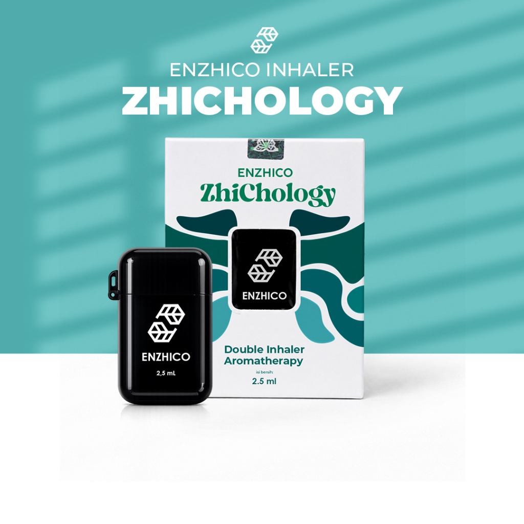 ENZHICO ZHICHOLOGY Inhaler Aromaterapi Herbal Sandalwood Dan Mentha Piperita Alami Relaksasi Oil 2,5