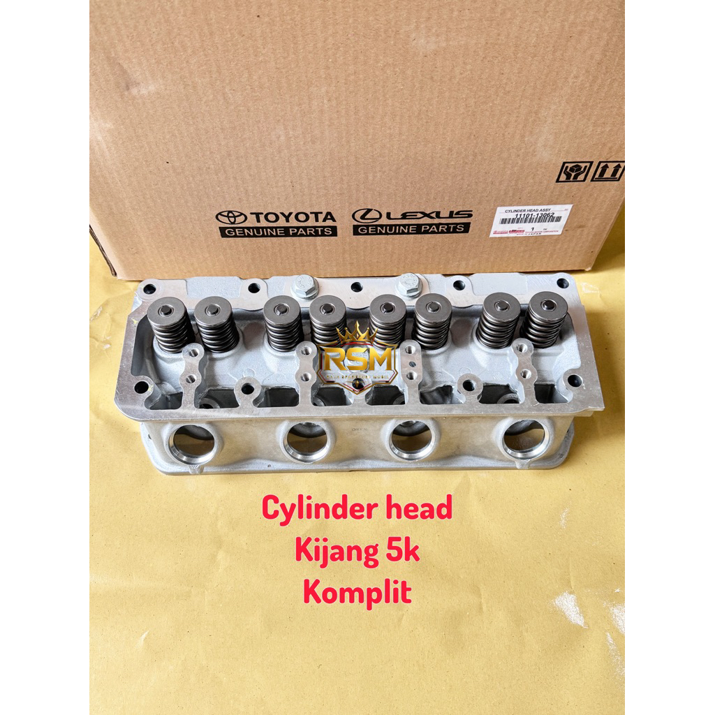 cylinder head / deksel kijang 5k original thailand
