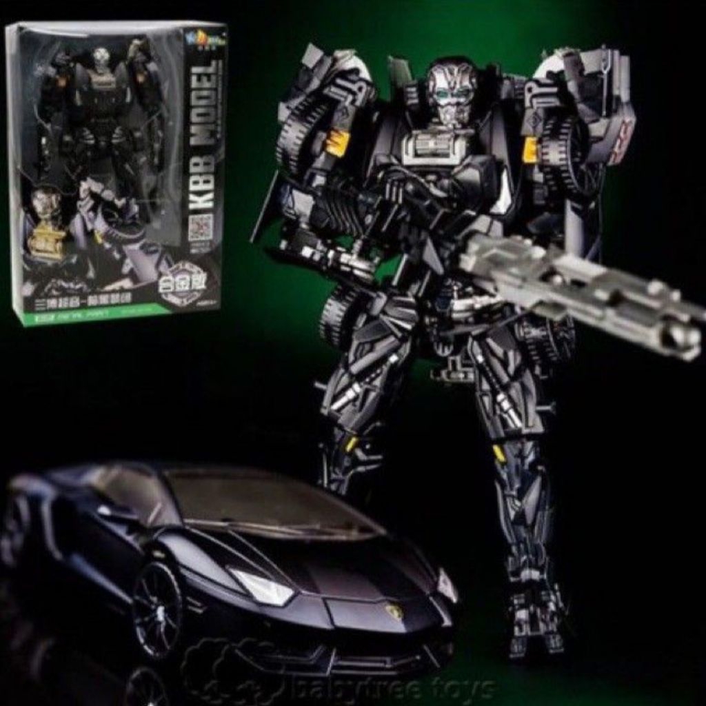 TRANSFORMERS KBB LOCKDOWN BLACK