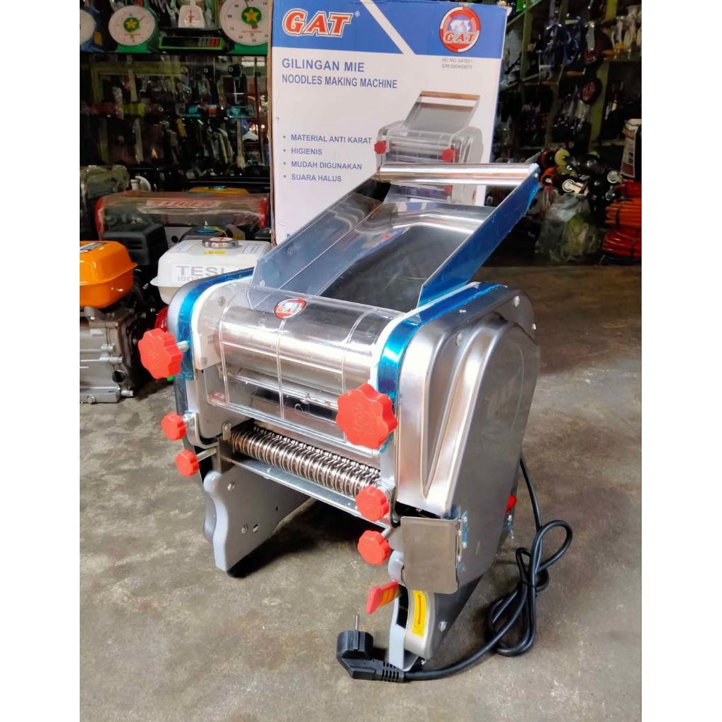 Ampia Mesin Mie Korket Kue Bawang Stainless Elektrik GAT