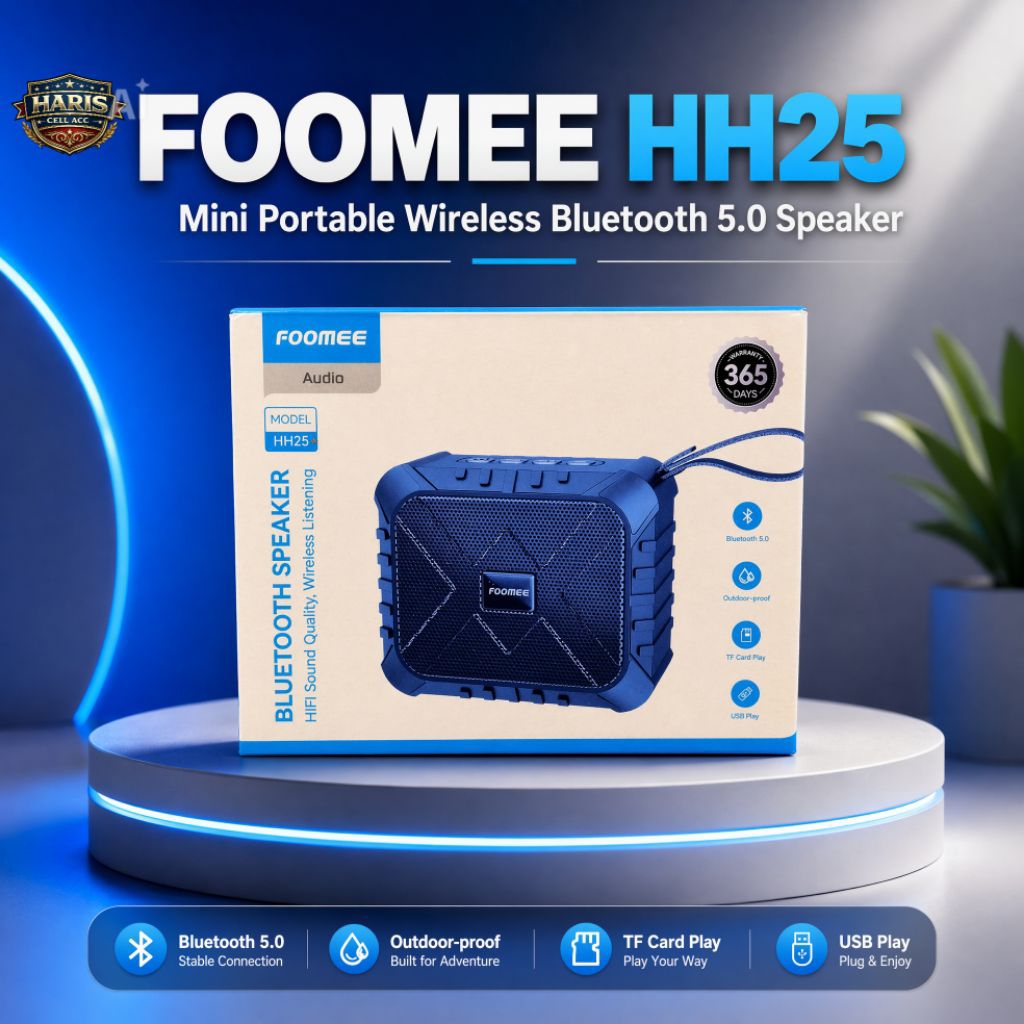 FOOMEE SPEAKER BLUETOOTH PORTABLE HH25