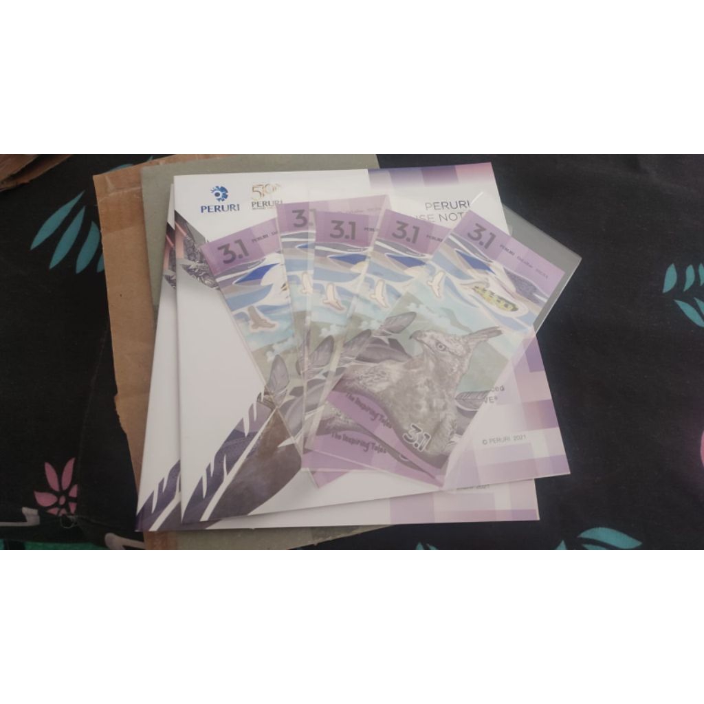 1 SET Test Note Peruri 1.0 Penari + Folder