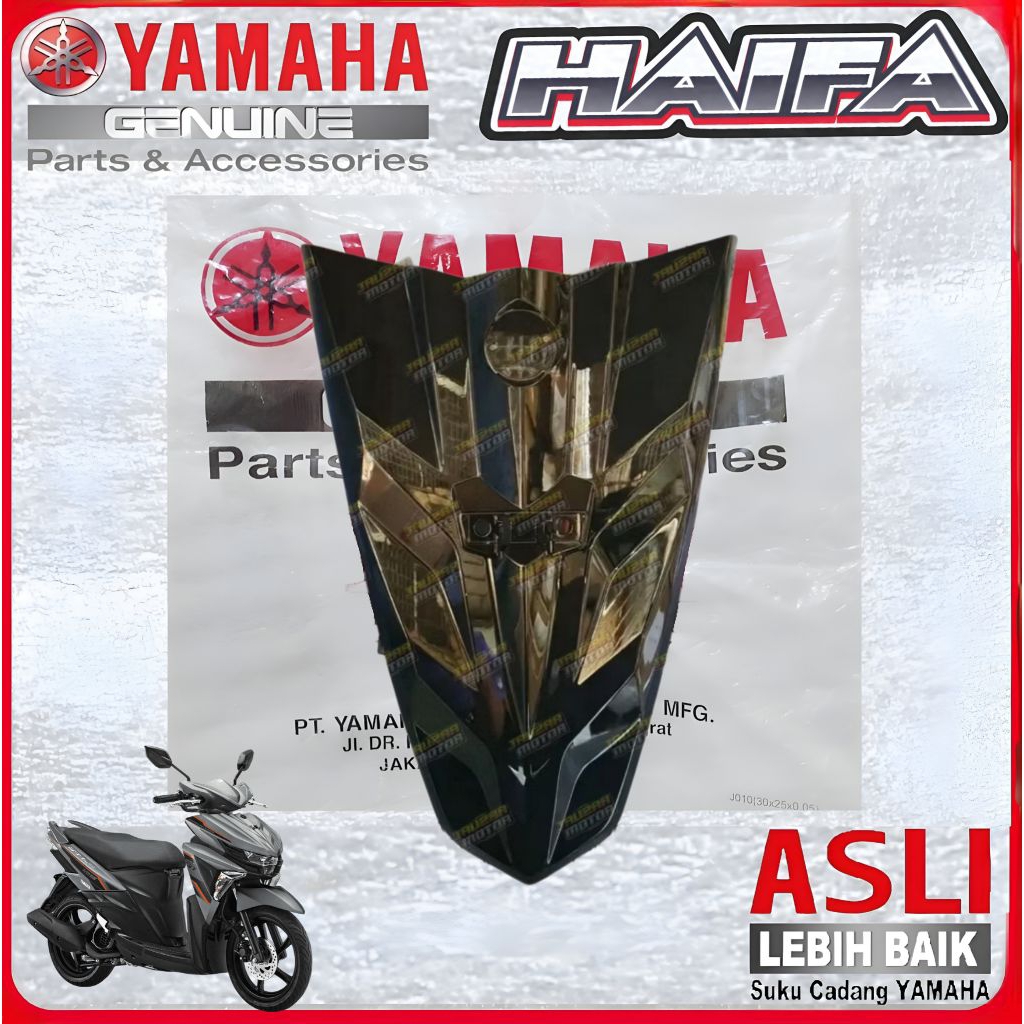 COVER DASI/ TAMENG DEPAN SOUL GT-125 LED HITAM METALIK YAMAHA 2SX-F3391-00-P1