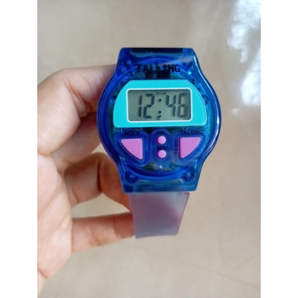 Vintage Digital Talking Watch