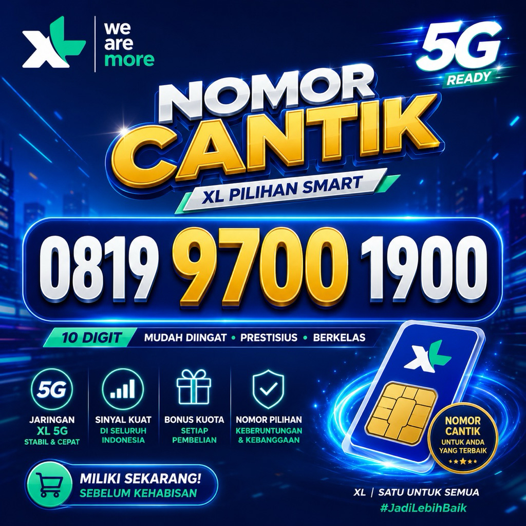 NOMOR CANTIK XL Kartu Perdana XL 1717 777