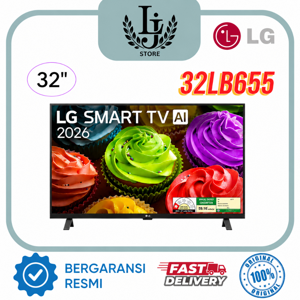 TV LED SMART TV LG 32LB655 LED Smart LG 32 Inch Smart TV LG
