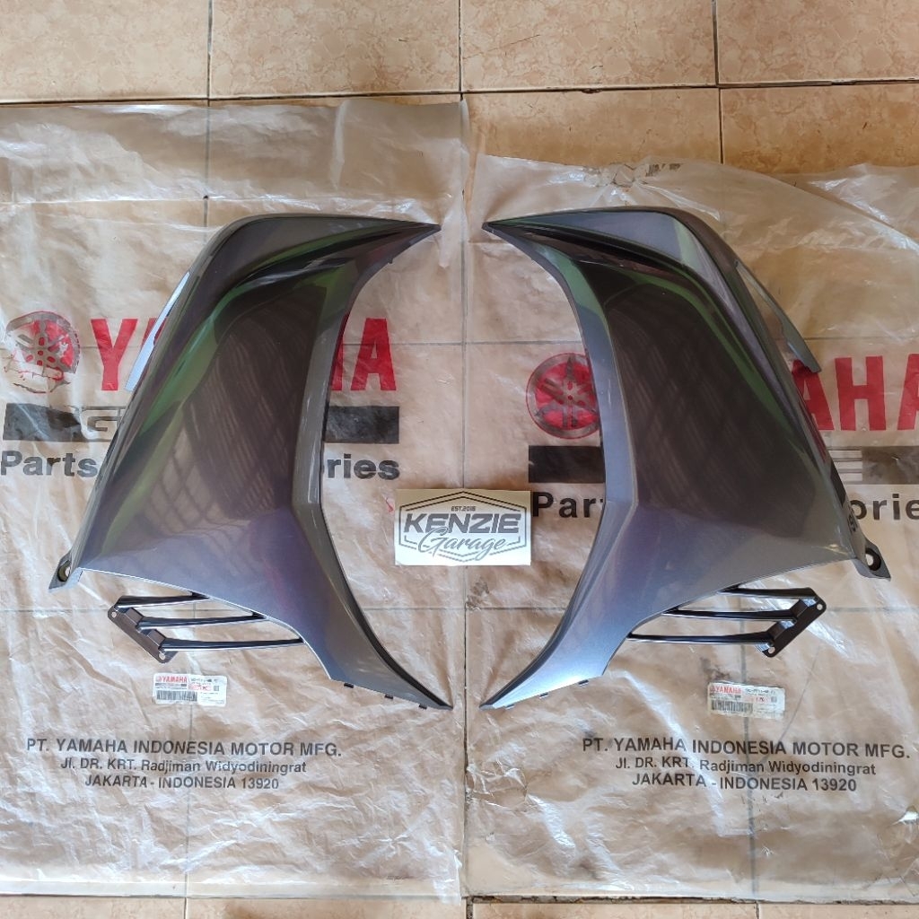 Legshield Sayap Luar Jupiter MX New Abu Original YGP 50C-F8311-00-P7 50C-F8312-00-P7