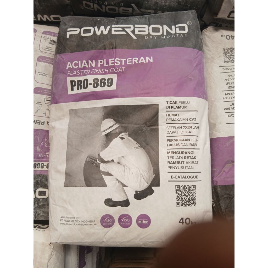 POWERBOND ACIAN PLESTER PRO-869 40kg