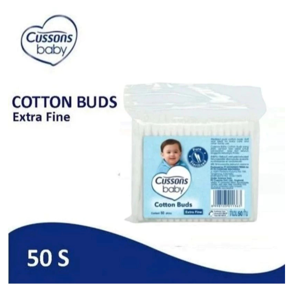 Cussons Baby Cotton Buds Original Extra Fine / Regular 50's & 100's | Cotton Bud Bayi Lembut | Cotto