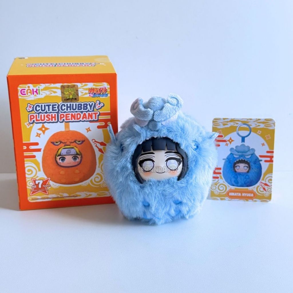 Naruto Cute Chubby Plush Pendant - Hinata