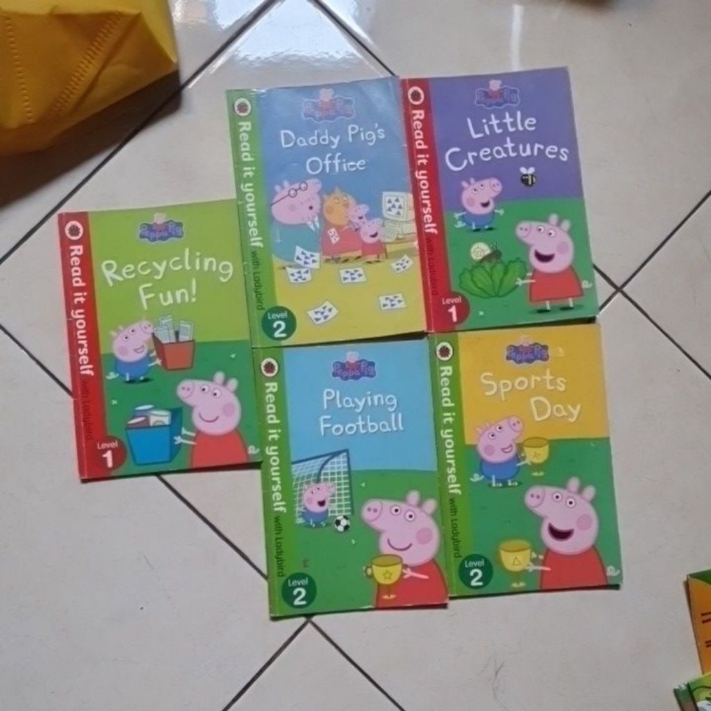 buku cerita anak preloved peppa pig