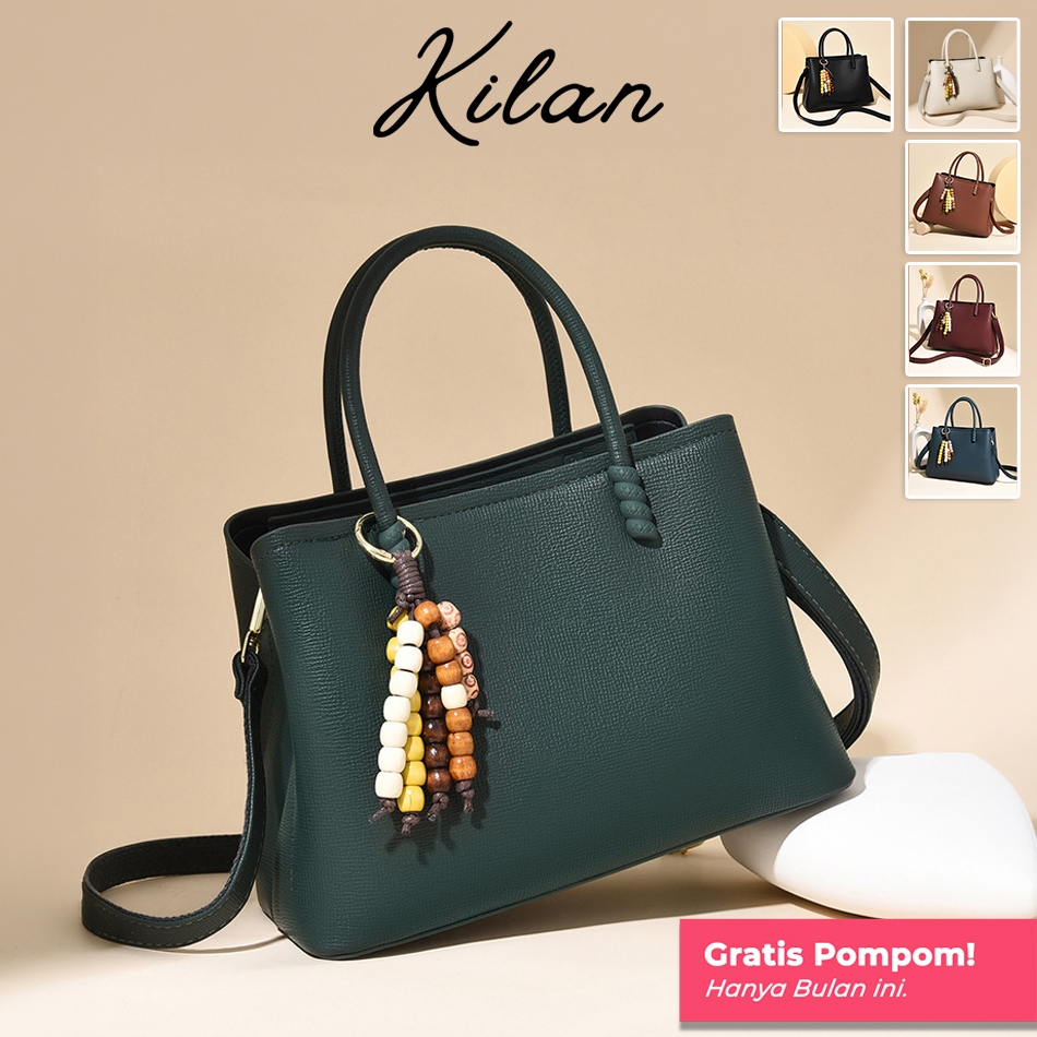 KILAN Tas Wanita Import Handbag Wanita Terbaru Tas Jinjing Elegan - NANAMI
