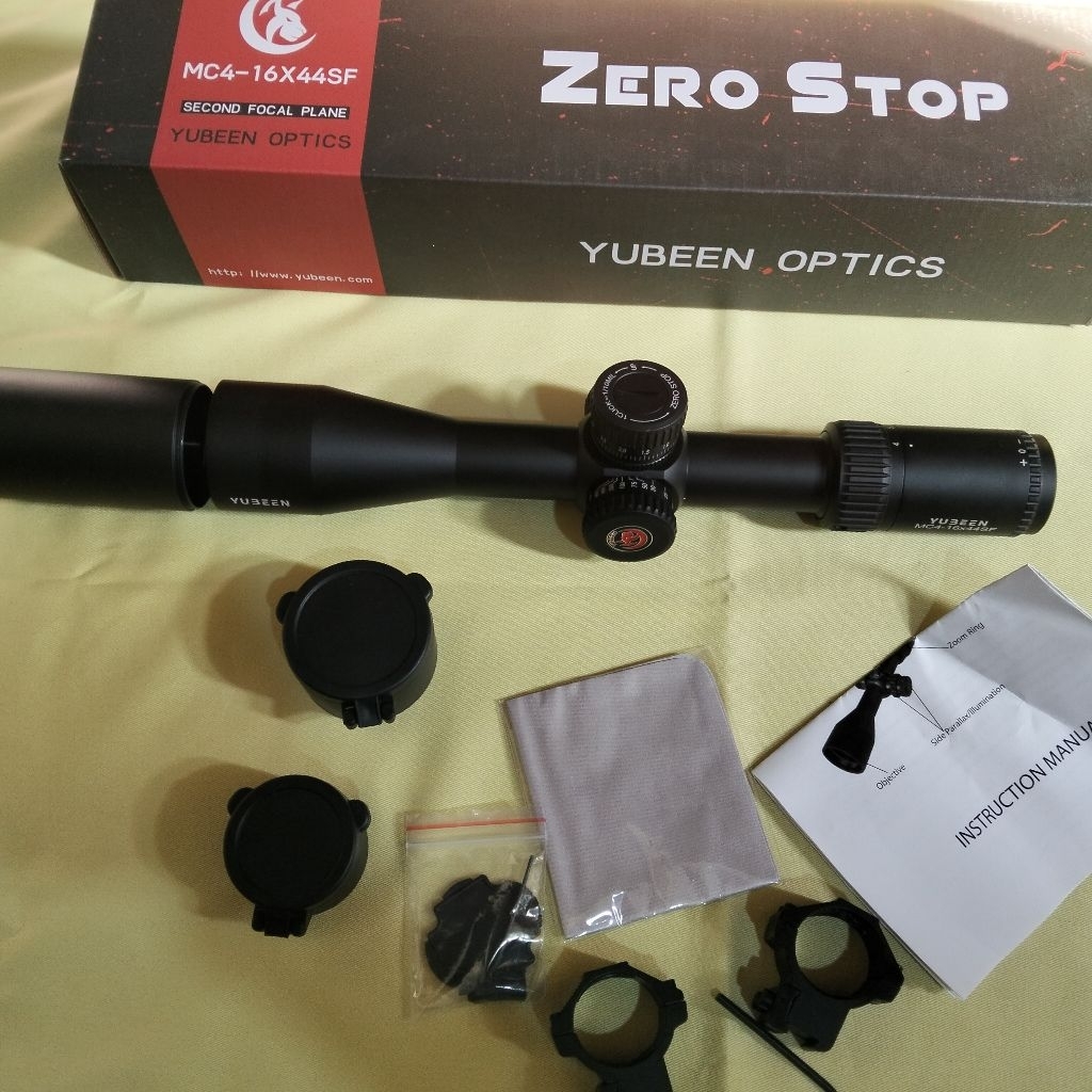 Telescope yubeen MC 4-16x44 sf zero stop