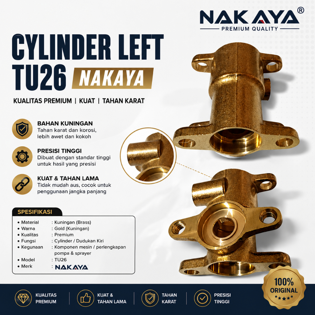 Cylinder Left TU26 Merek Nakaya