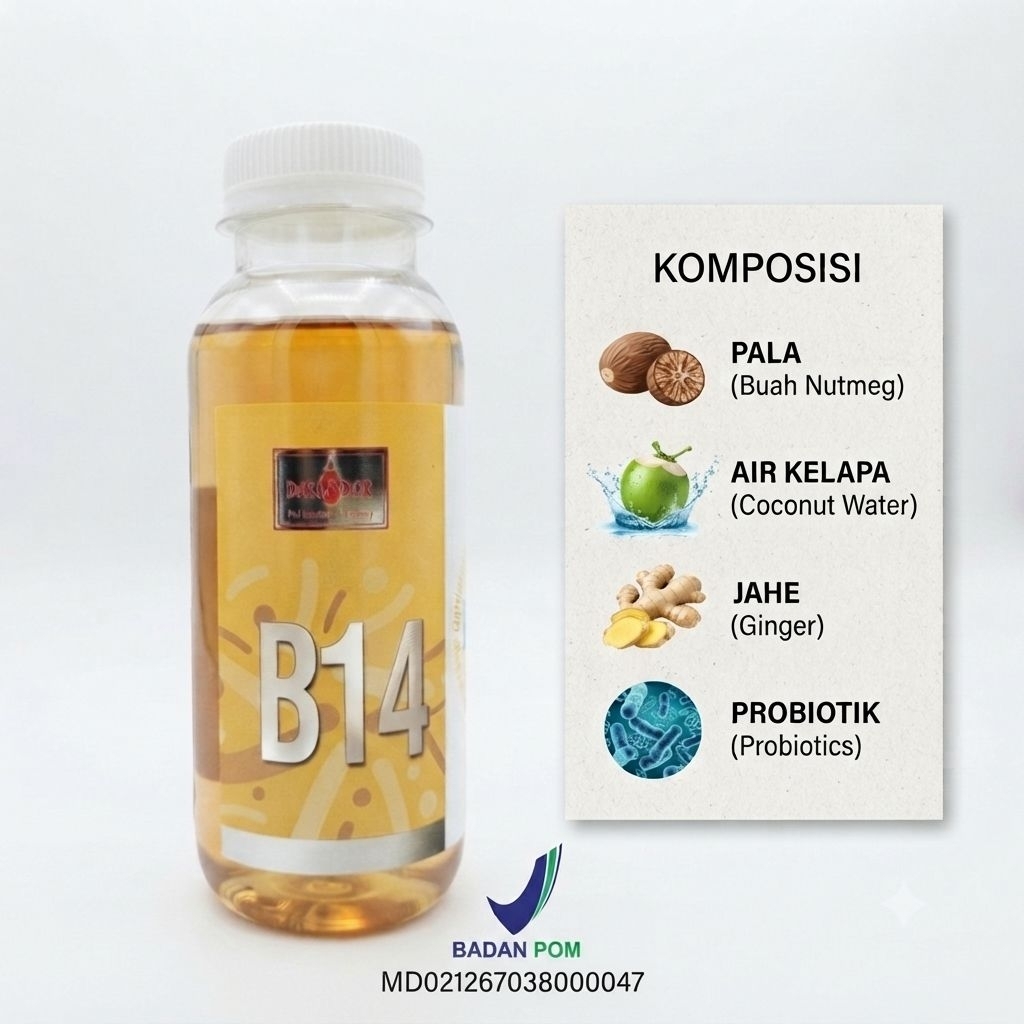Probiotik B14 Prof Sukardi Meningkatkan vitalitas dan Menjaga Kebugaran Tubuh, Lancarkan Menstruasi
