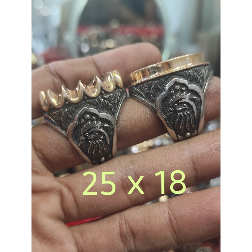 Ring koin Monel handmade