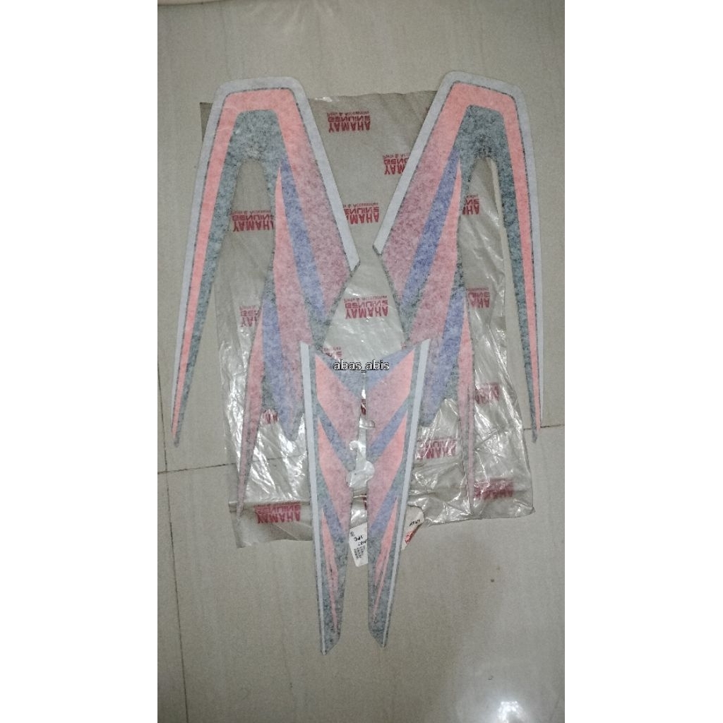 striping rx king hitam 1998 original