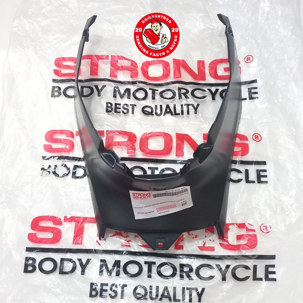 COVER FR BODY BAWAH JOK SADEL HONDA SUPRA X 125 BATMAN OLD LAMA MERK STRONG 64350-KPH-700