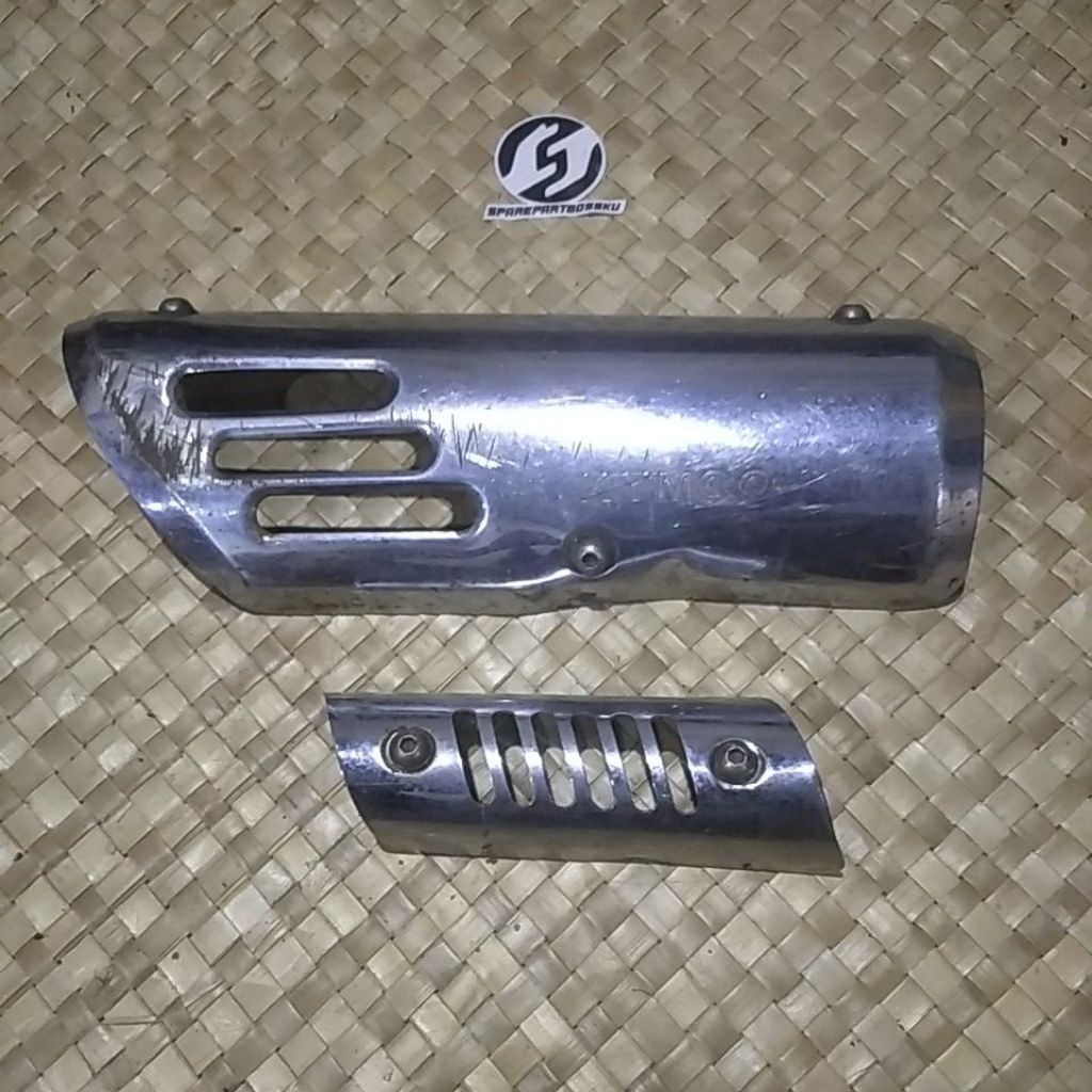 Cover knalpot kymco spike ORIGINAL tameng knalpot kymco spike tutup knalpot kymco spike