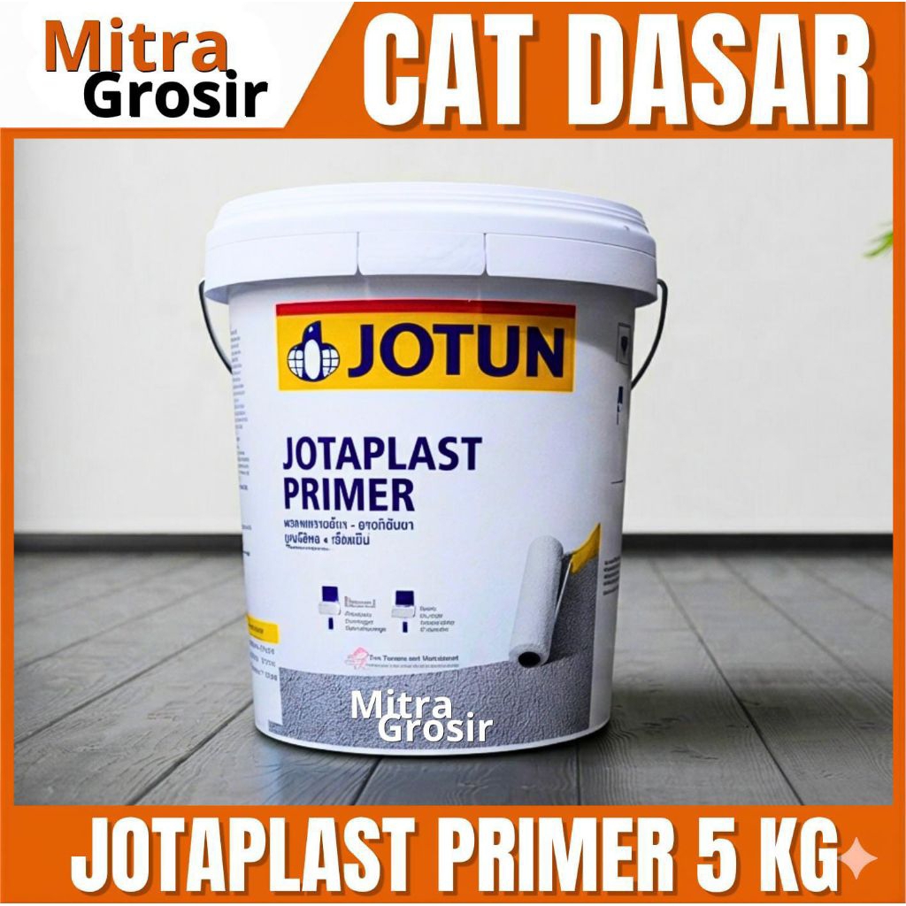 CAT DASAR JOTUN 5KG | JOTUN JOTAPLAST PRIMER 5KG / 3.5 L | KEMASAN GALON